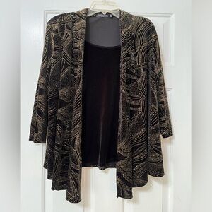 Beautiful Fancy 2-in-one Garmet with lurex